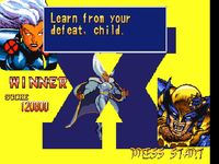 X-Men - Children of the Atom sur Sega Saturn